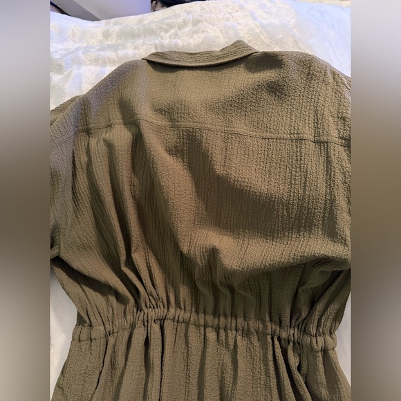 Calvin Klein Khaki Textured Shirt - Picture 9 of 10